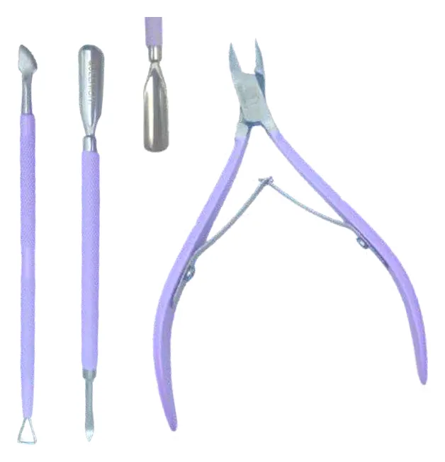 Kit Manicura Cortacutículas + Pusher & Removedor