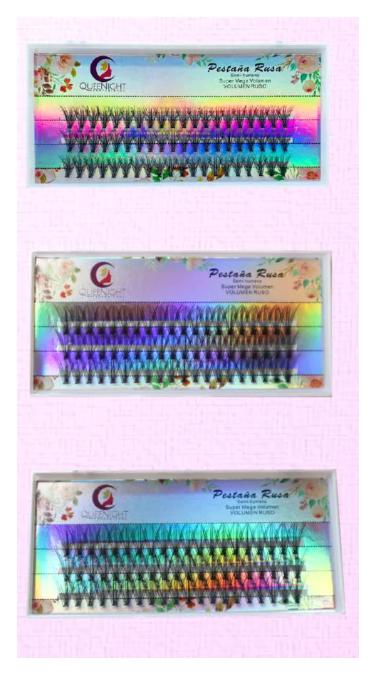 Pestañas por Punto Volumen Ruso 20P