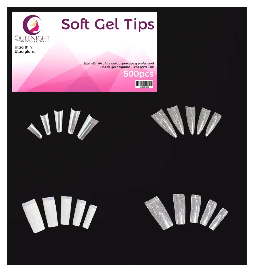 Soft Gel Tips Extensiones