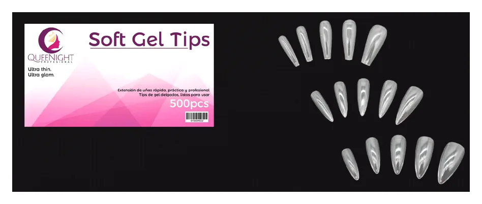 Soft Gel Tips Press On Sin Limar